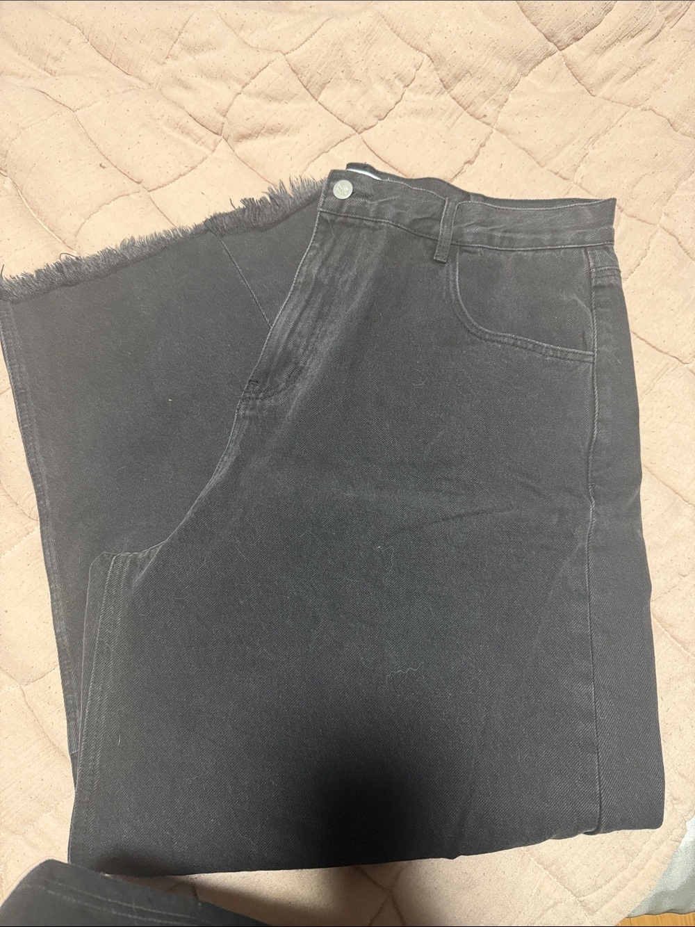 High-Rise Black Cropped Jeans for Women